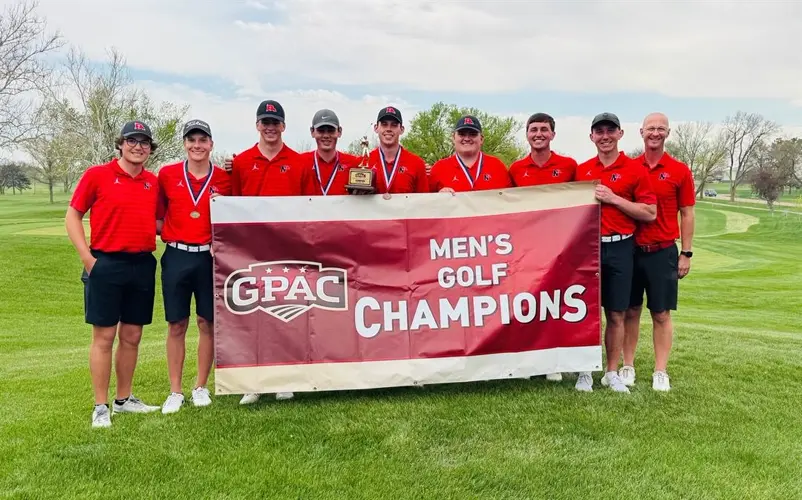 Northwestern of Iowa dominates, wins GPAC title at Beatrice Country Club