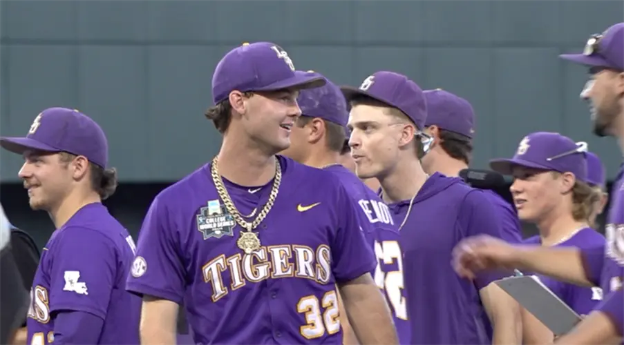 Anderson's complete game leads LSU to game one victory