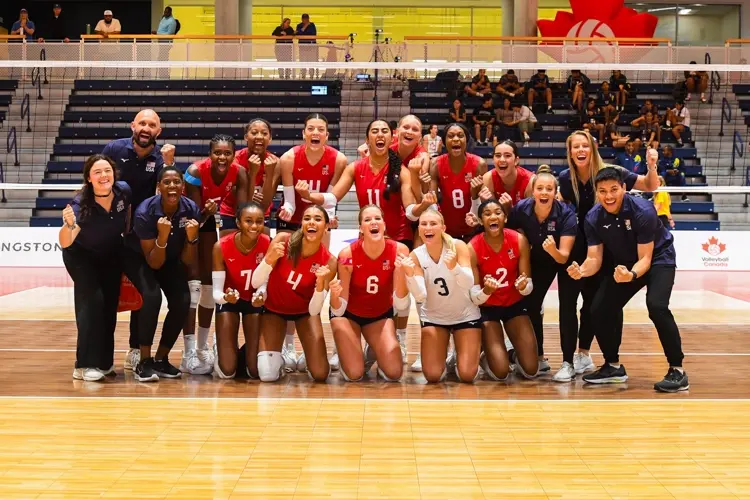 Milford's Rautenberg, USA Volleyball capture gold at 2025 Pan American Cup in Canada