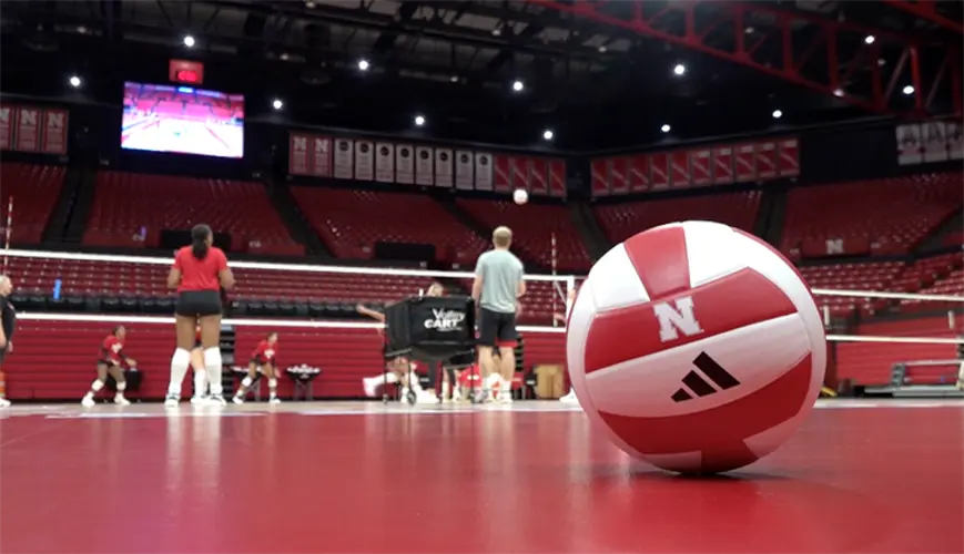Husker Volleyball begins fall practice