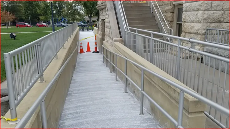 Gage County Courthouse ground level entrance reopened