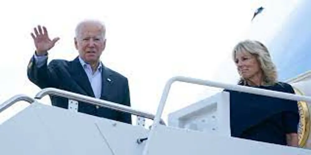 Joe Biden viaja al exterior sumido en problemas internos