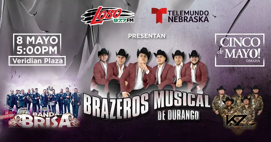 Celebra el Cinco de Mayo con Telemundo Nebraska y Lobo 97.7