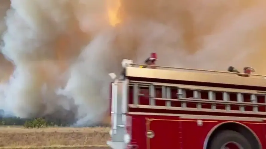 Incendio Bovee casi contenido