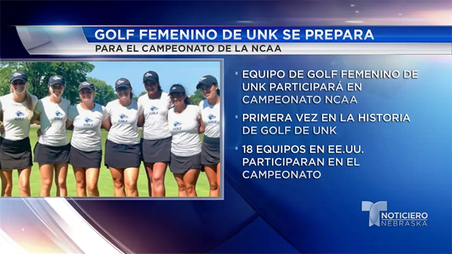 Golf femenino de UNK se prepara para el campeonato de la NCAA
