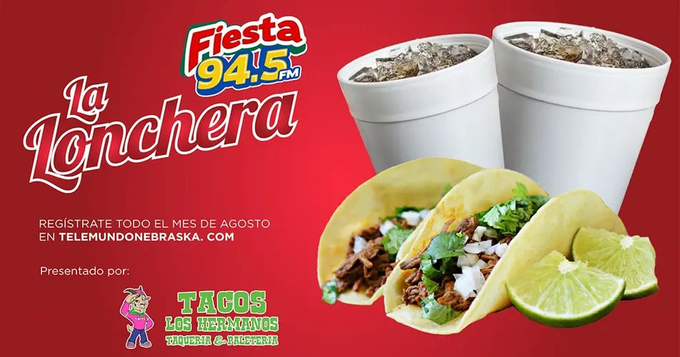 ¡Gana un rico lonche con La Lonchera de Fiesta 94.5 FM!