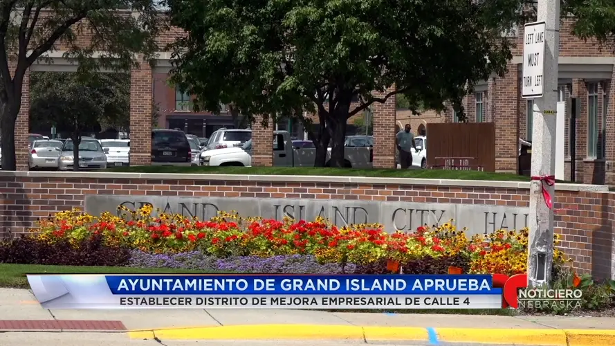 Ayuntamiento de Grand Island aprueba establecer Distrito de Mejora Empresarial de Calle 4