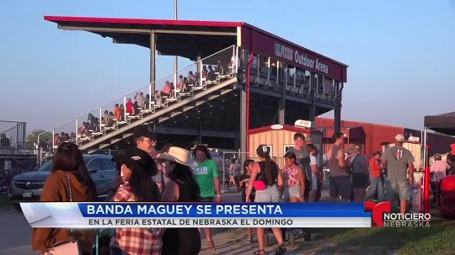 Banda Maguey se presenta en la Feria Estatal de Nebraska