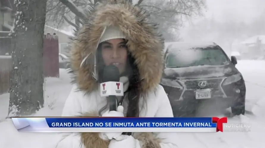 Grand Island no se inmuta ante tormenta invernal