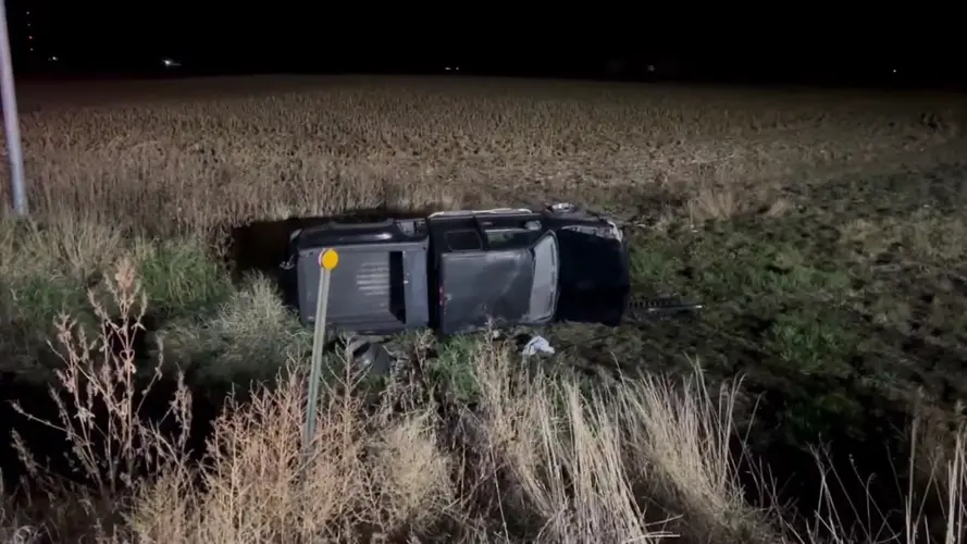 Una persona hospitalizada tras el accidente de Hastings