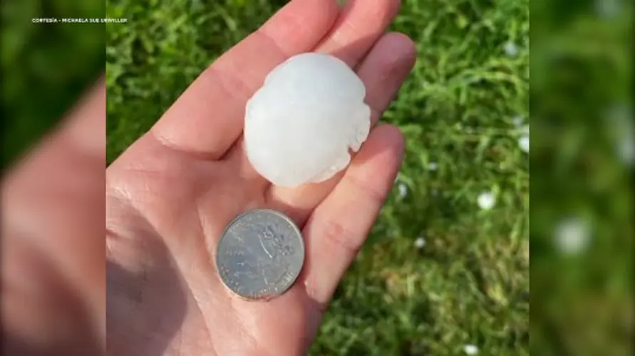 Clima severo en el este de Nebraska tras tormentas con granizo pesado