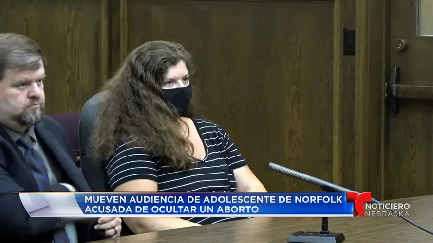 Mueven audiencia de adolescente de Norfolk acusada de ocultar un aborto
