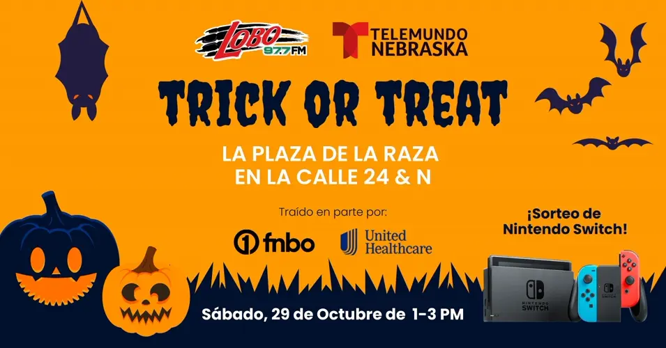 Telemundo Nebraska y Lobo 97.7 FM presentan un divertido evento familiar de Halloween