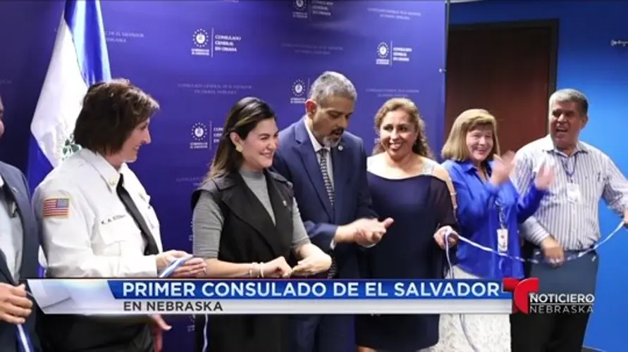 Primer consulado de El Salvador en Nebraska