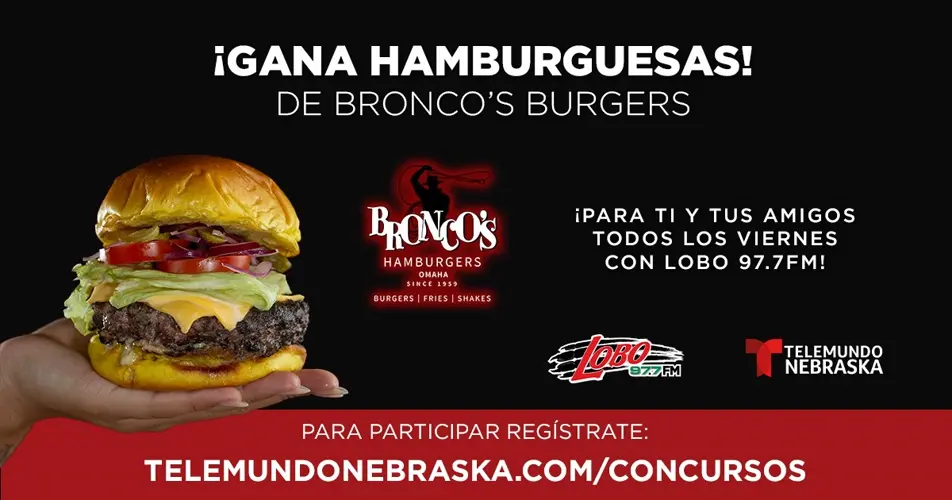 Registrate para ganarte hamburguesas a tu lugar de trabajo