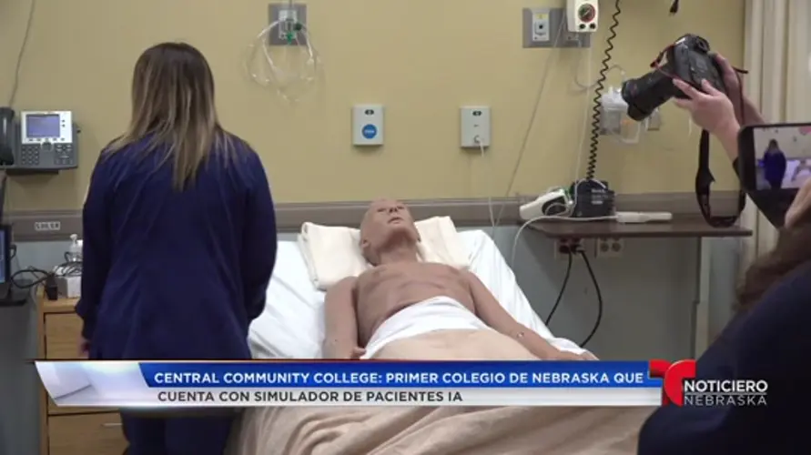 Central Community College: Primer colegio de Nebraska que cuenta con simulador de pacientes IA