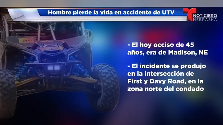 Muere hombre en accidente de UTV en el condado de Lancaster