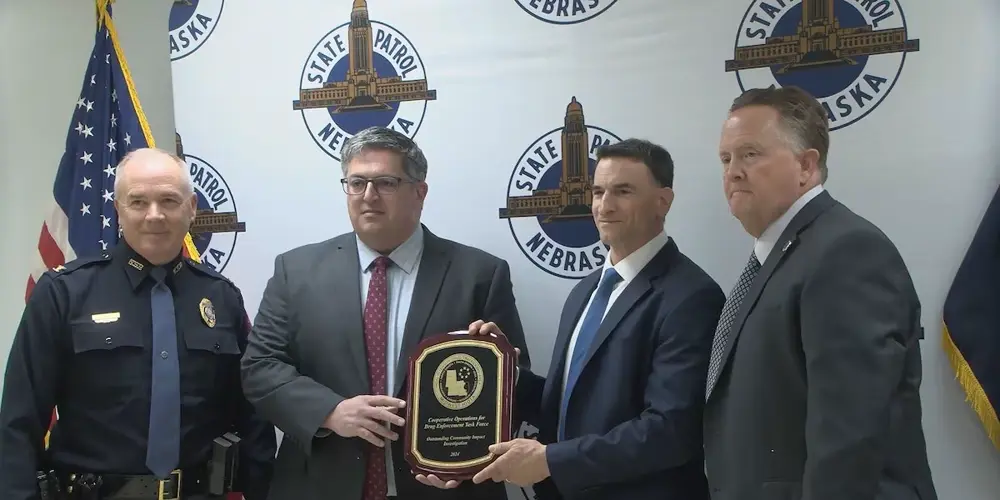 Las fuerzas del orden de Nebraska reciben reconocimiento nacional