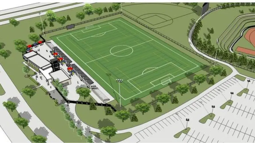 La escuela Burke High School de Omaha estrena estadio renovado
