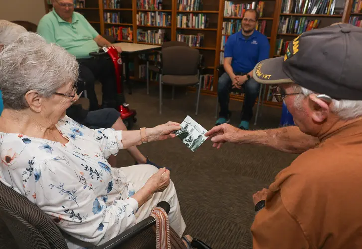 More than memories: UNK counseling students help local seniors find connection