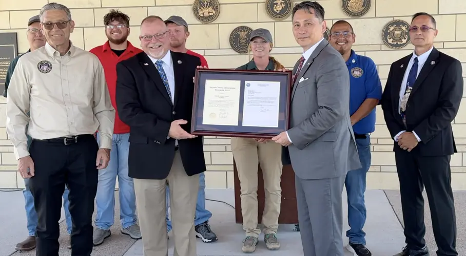 Caring for the 'Garden of Stones' earns recognition