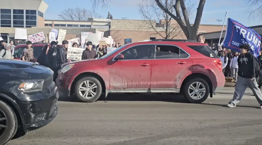 Police report outlines details of Fremont High protest crash; multiple cited