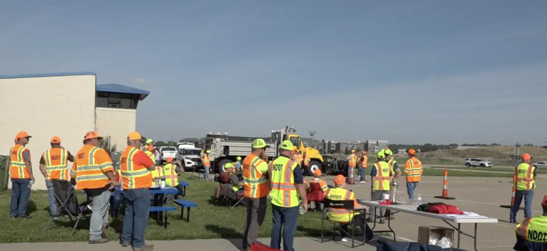 Snowplow Roadeo: operators compete in annual NDOT event