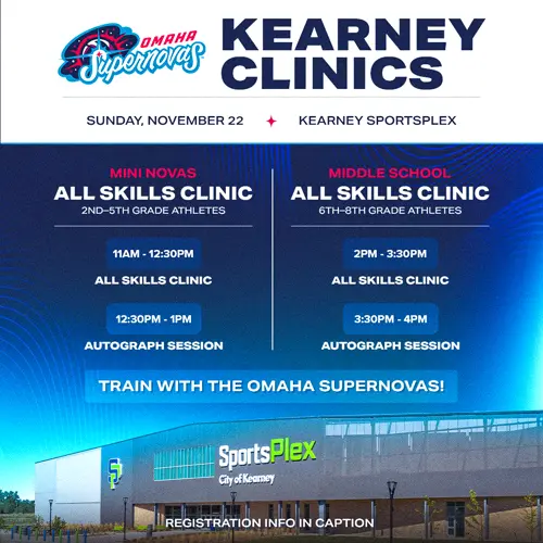 Omaha Supernovas returning to Kearney for youth volleyball clinics