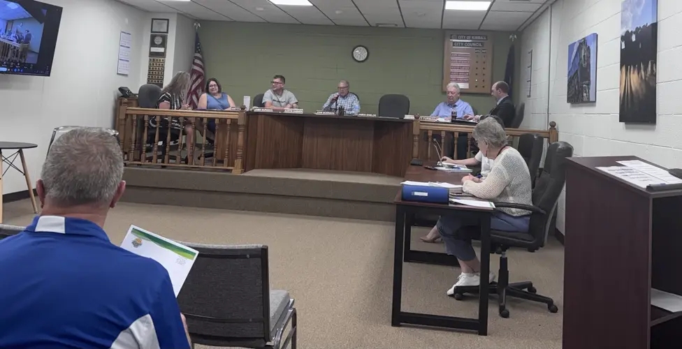 City of Kimball signs MOU with Johnson Construction for community clean-up program