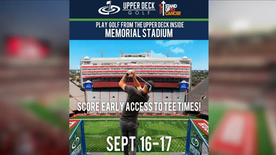 Tee off with Upper Deck Golf at Memorial Stadium this October