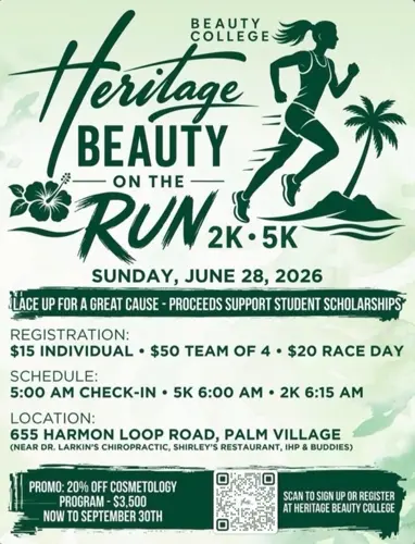 HERITAGE BEAUTY ON THE RUN 2K/5K