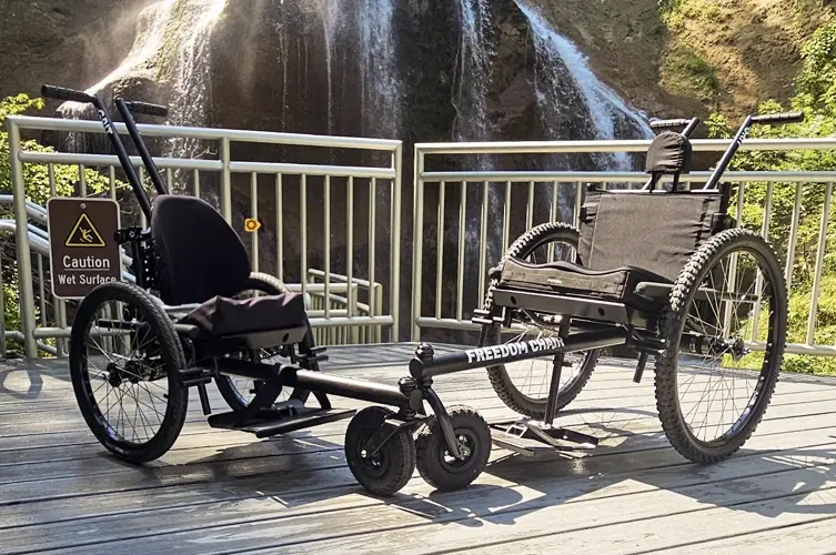 All-terrain wheelchairs now available at Smith Falls State Park