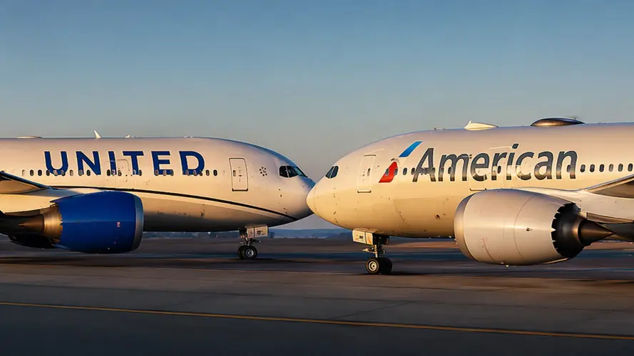 Posible fusión entre United y American generaría gran preocupación en la industria