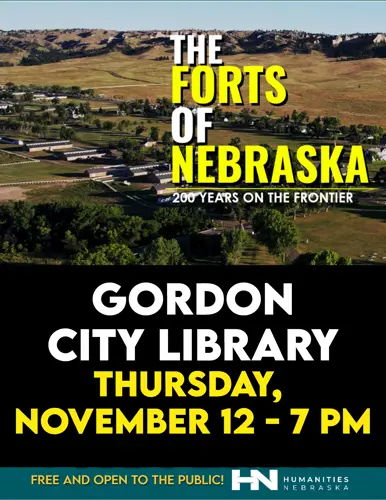 Gordon City Library hosting talk on Nebraska's historic military forts