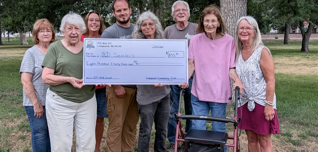 Lodgepole Community Fund awards grant to Lodgepole’s Old Settlers’ Days