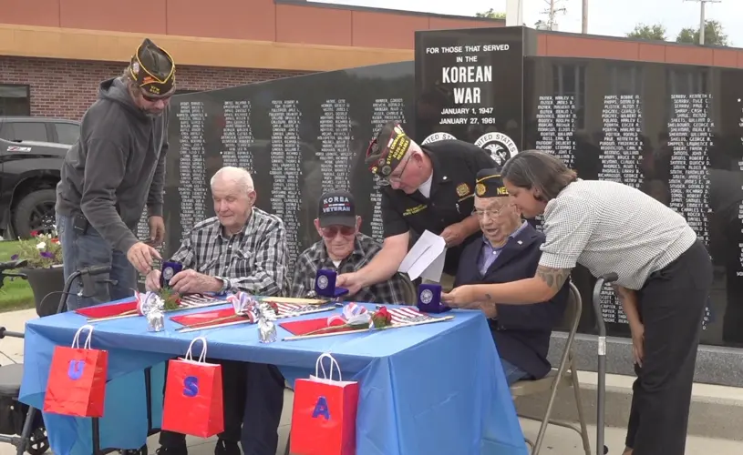Korean War veterans receive long overdue recognition in Valentine