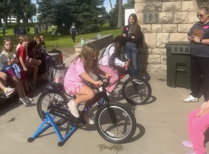 Third graders participate in Wellness Day in Sidney