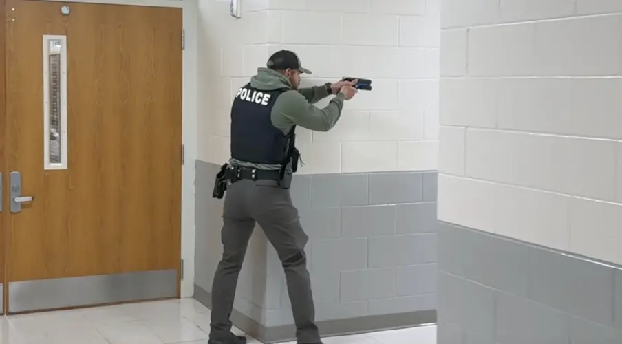 Beatrice Police, Fire and Rescue go through active threat training