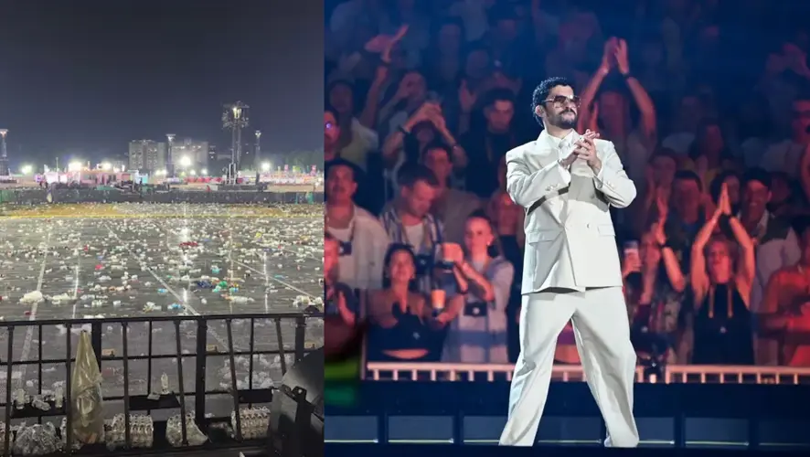 La tormenta que apagó el concierto de Bad Bunny en Milán
