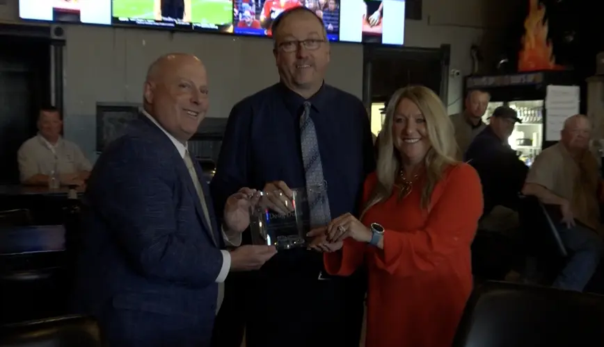 NBA honors Duda with Career Achievement Award