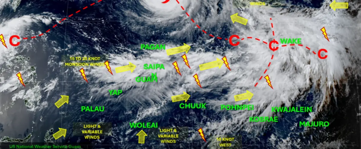 Rough seas through the rest of the week