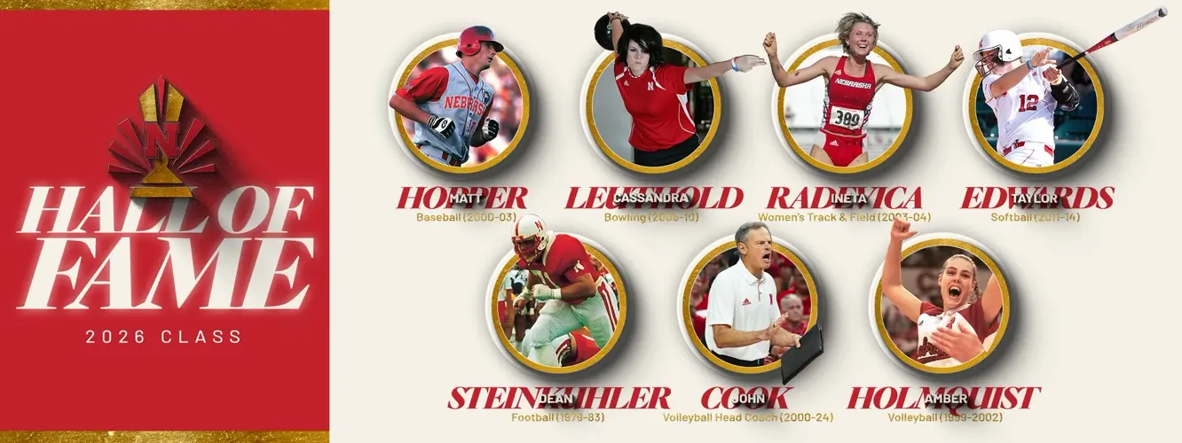 2026 Nebraska Athletics Hall of Fame Class Announced
