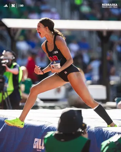 Sidney's Karsyn Leeling earns All-America honors with career-best jump at NCAA Championships