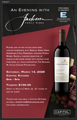 An evening with Jackson wines