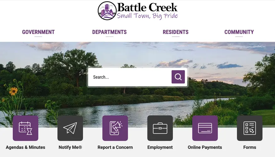 Battle Creek launches new municipal website