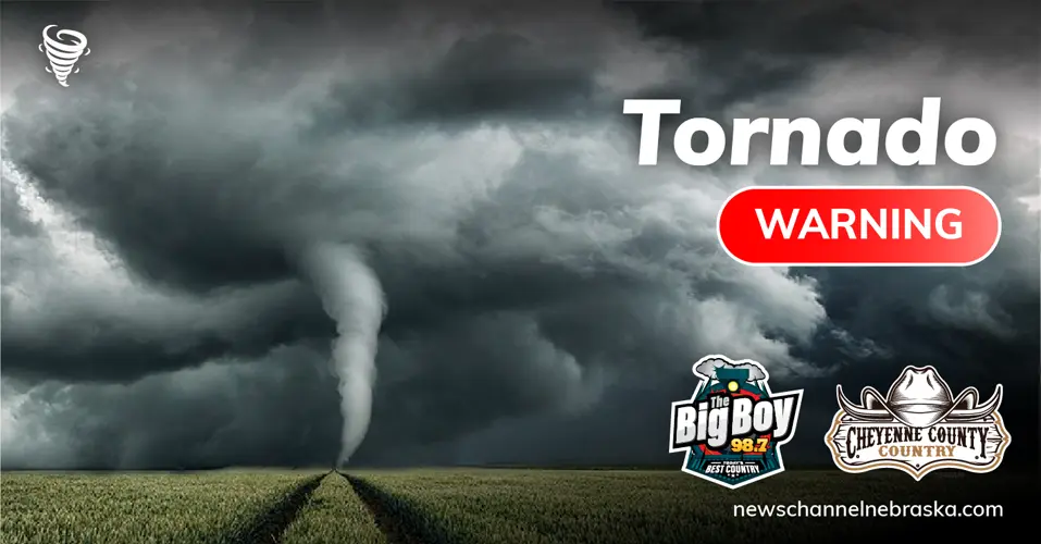 Tornado warning issued for northern Scotts Bluff County, southeastern Sioux County