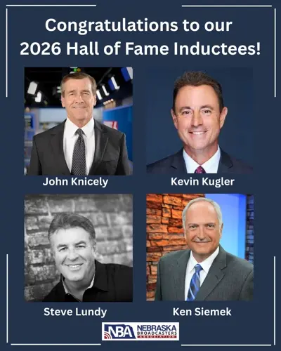 Nebraska Broadcasters Association to induct four into Hall of Fame