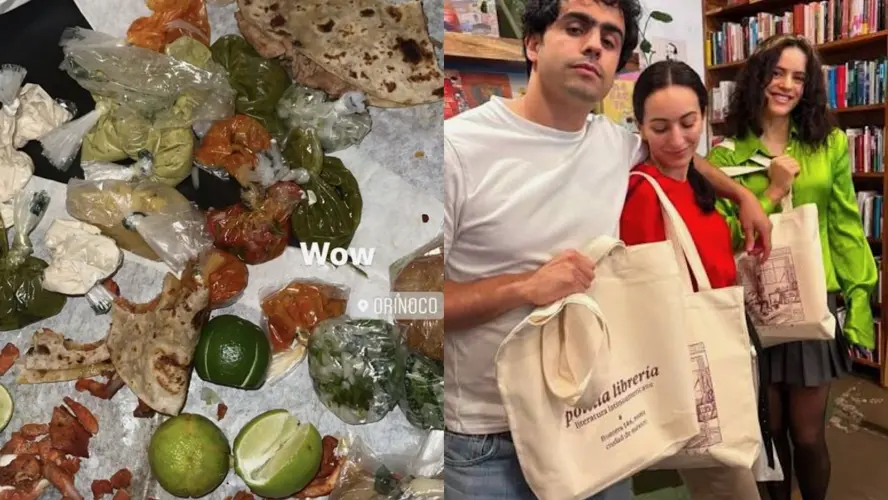 Rosalía convierte su visita a Ciudad de México en un recorrido por taquerías, cantinas y librerías