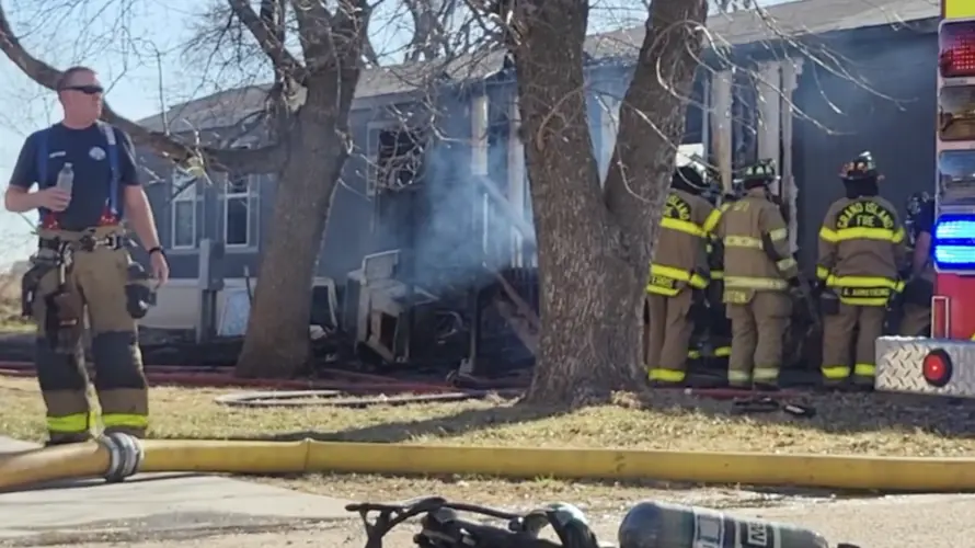 Mobile home fire reported in southwest Grand Island