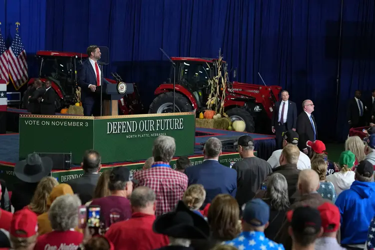 JD Vance announces $1.3 billion national fertilizer investment, plans for two Nebraska facilities